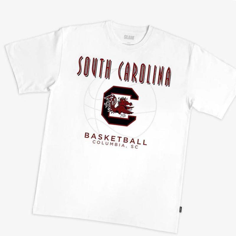 VINTAGE SOUTH CAROLINA BASKETBALL HEAVY TEE