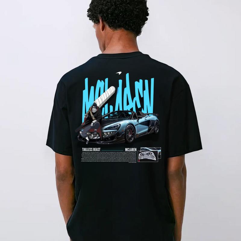 Mclarenn x KlSAME T-shirt, Car Enthusiast Shirt, Car Clothing, Classic Car Shirt, Anime Shirt