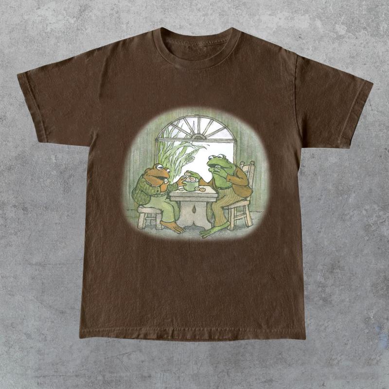 Frog 90s Vintage Graphic Shirt, Nostalgia Toad Tee, Nature Shirt, 2000s funny  Frog T-Shirt, Frog Lovers, Vintage Unisex Adult Cotton Tee