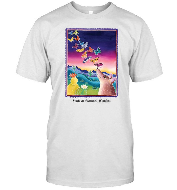 Coyote Smiles At Nature's Wonders T-Shirt