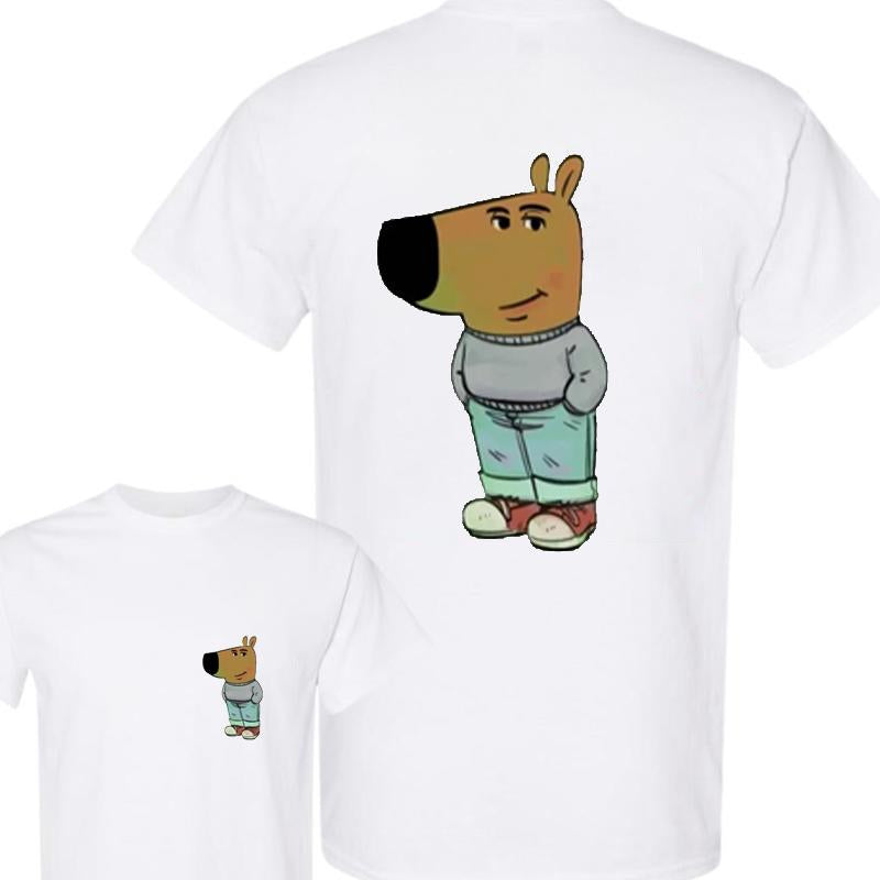 Chill Guy Christmas TikTok Joke 2 sided Shirt, Chill Guy Sweatshirt, I'm Just a Chill Guy Hoodie, Stupid White Elephant Gift Shirt, Funny Meme TShirt,