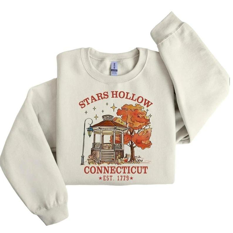 Star's Hollow Luke's Sweatshirts - Shirt , Gilmore Girls Shirt, Autumn Festival Shirts, Connecticut EST. 1779 Tee, Stars Hollow Shirt, Halloween Gift,