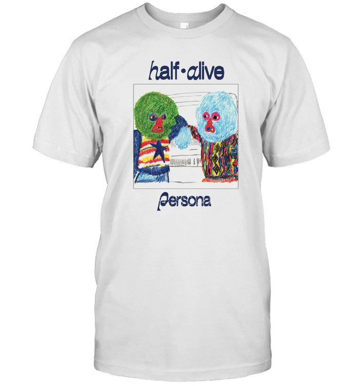limited half alive crayon sonny & cher t shirt