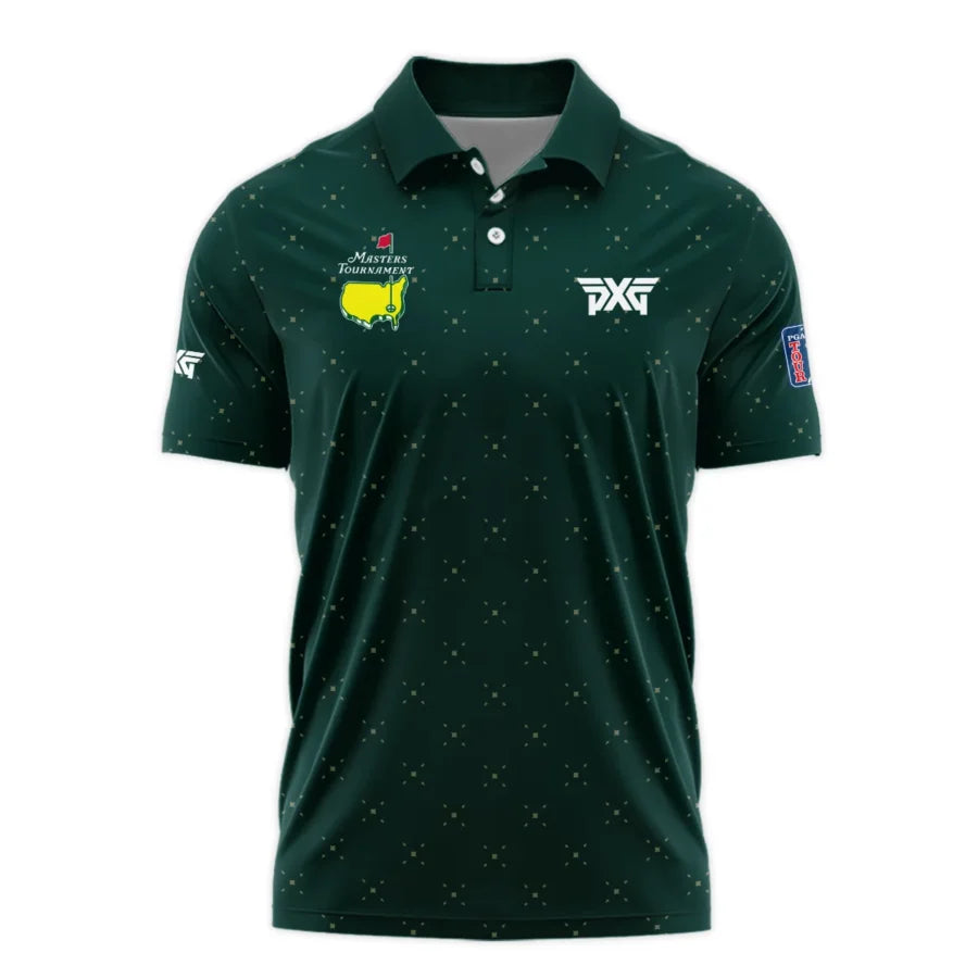 Diamond Shapes With Geometric Pattern Masters Tournament Parsons Xtreme Golf Polo Shirt Style Classi