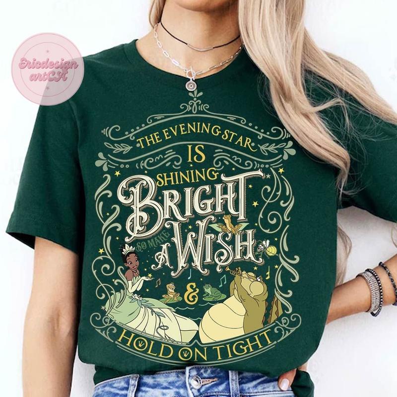 Vintage Princess and the Frog Shirt, Tiana's Palace shirt, WDW Princess Shirt, Princess Tiana Tee, Tianas Bayou Adventure