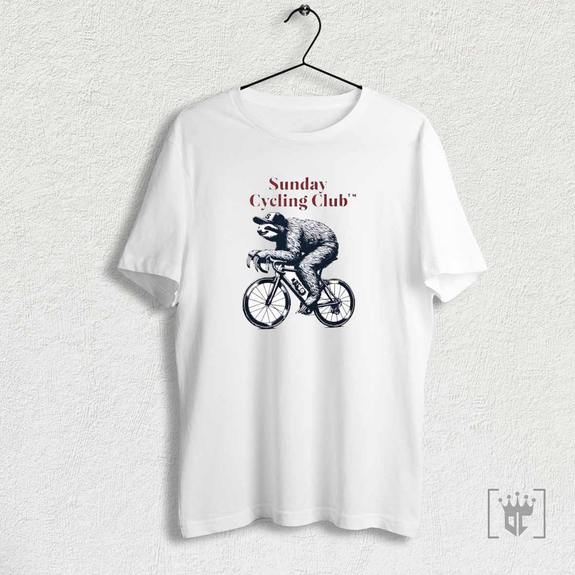 Sloth Sunday Cycling Club T Shirt