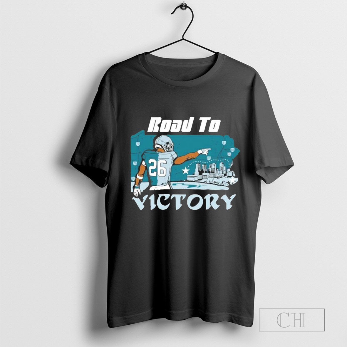 Saquon Barkley Road To Victory T-Shirt