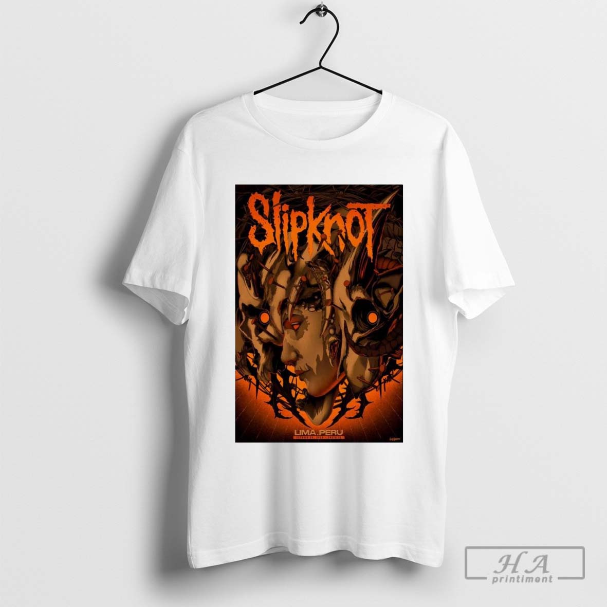 Slipknot October 28 2024 Costa 21 In Lima Peru T-shirt