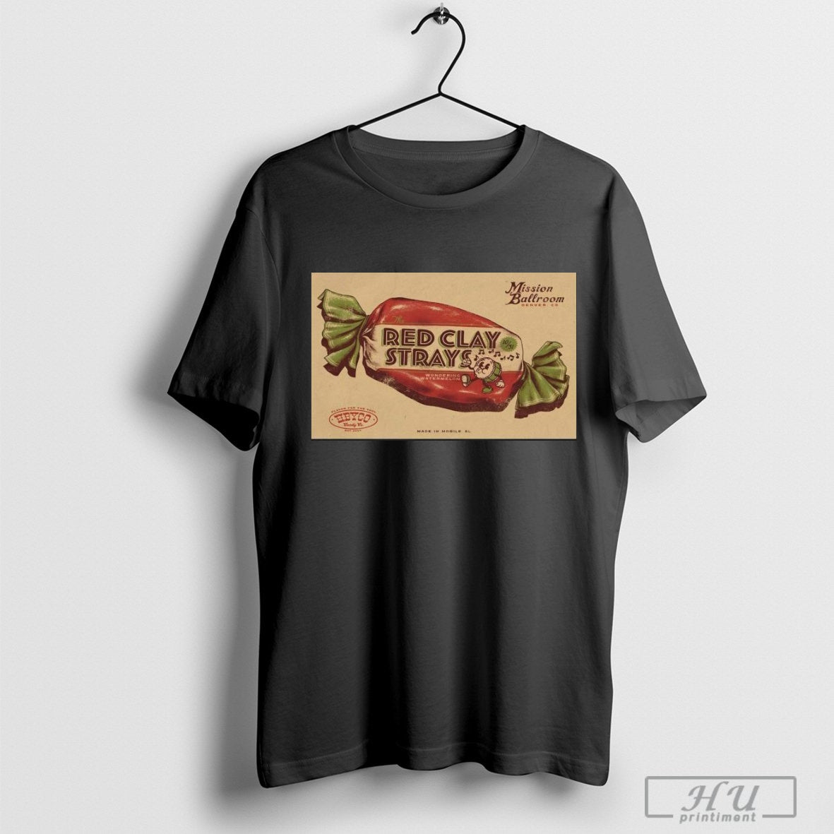 Red Clay Strays Denver, Colorado Oct 31, 2024 Event Poster T-Shirt
