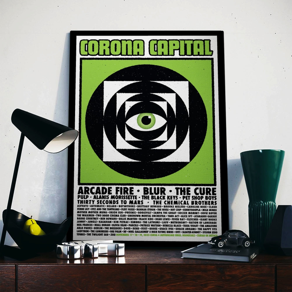 Corona Capital Music festival November 17-18-19, 2023 Mexico City Canvas