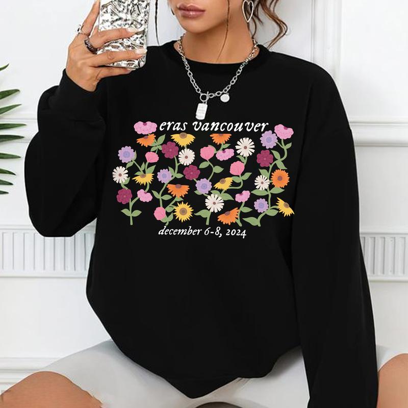 Eras Piano Flowers Vancouver Shirts, The Last Show Unisex TShirtSweatshirt, Surprise Songs Flowers Hoodie Christmas Gifts