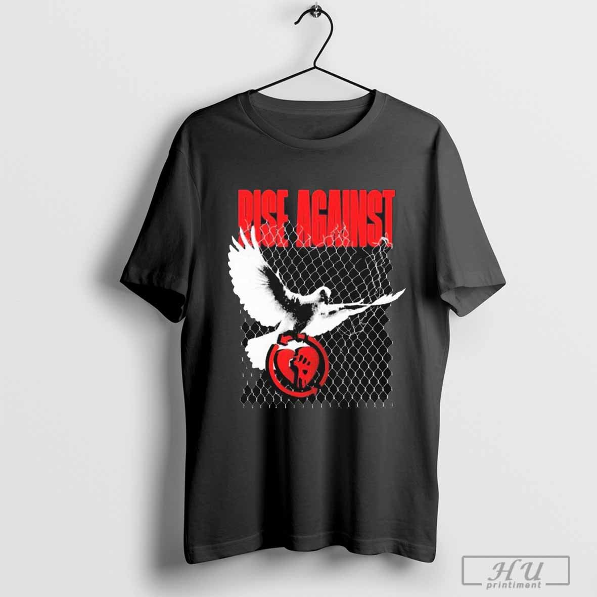 Rise Against Caged Dove 2024 T-shirt