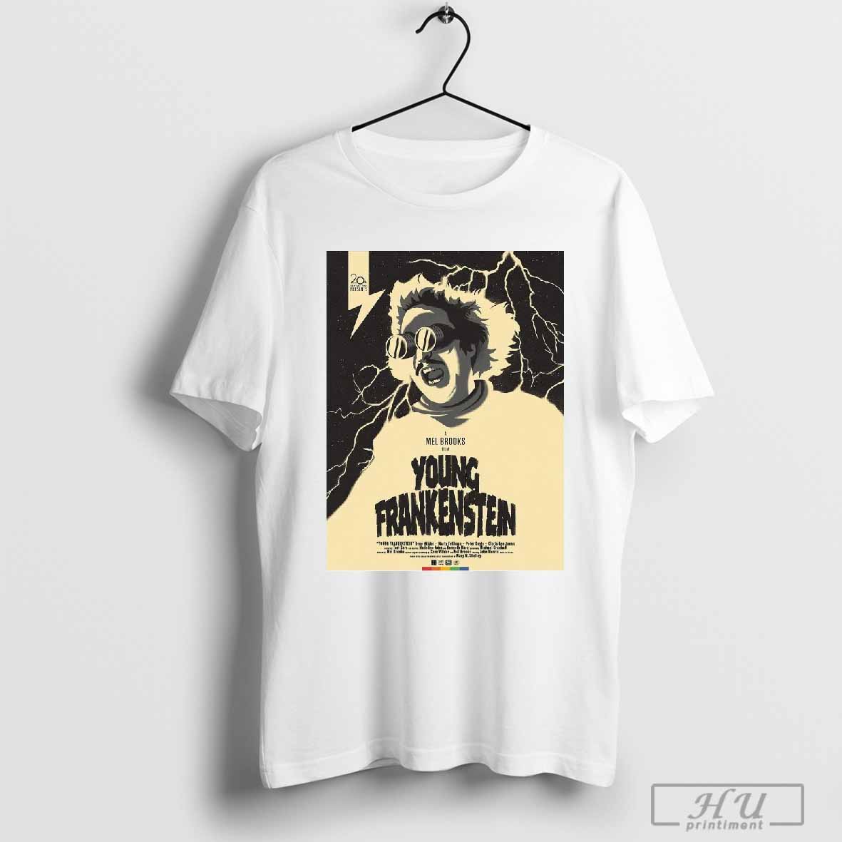 Poster Young Frankenstein A Mel Brooks Film 20th Century Fox Presents T-shirt
