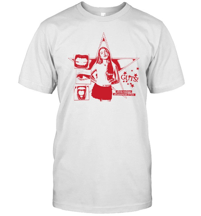 Olivia Rodrigo Guts Olivia Rodrigo All-American Bich Shirt