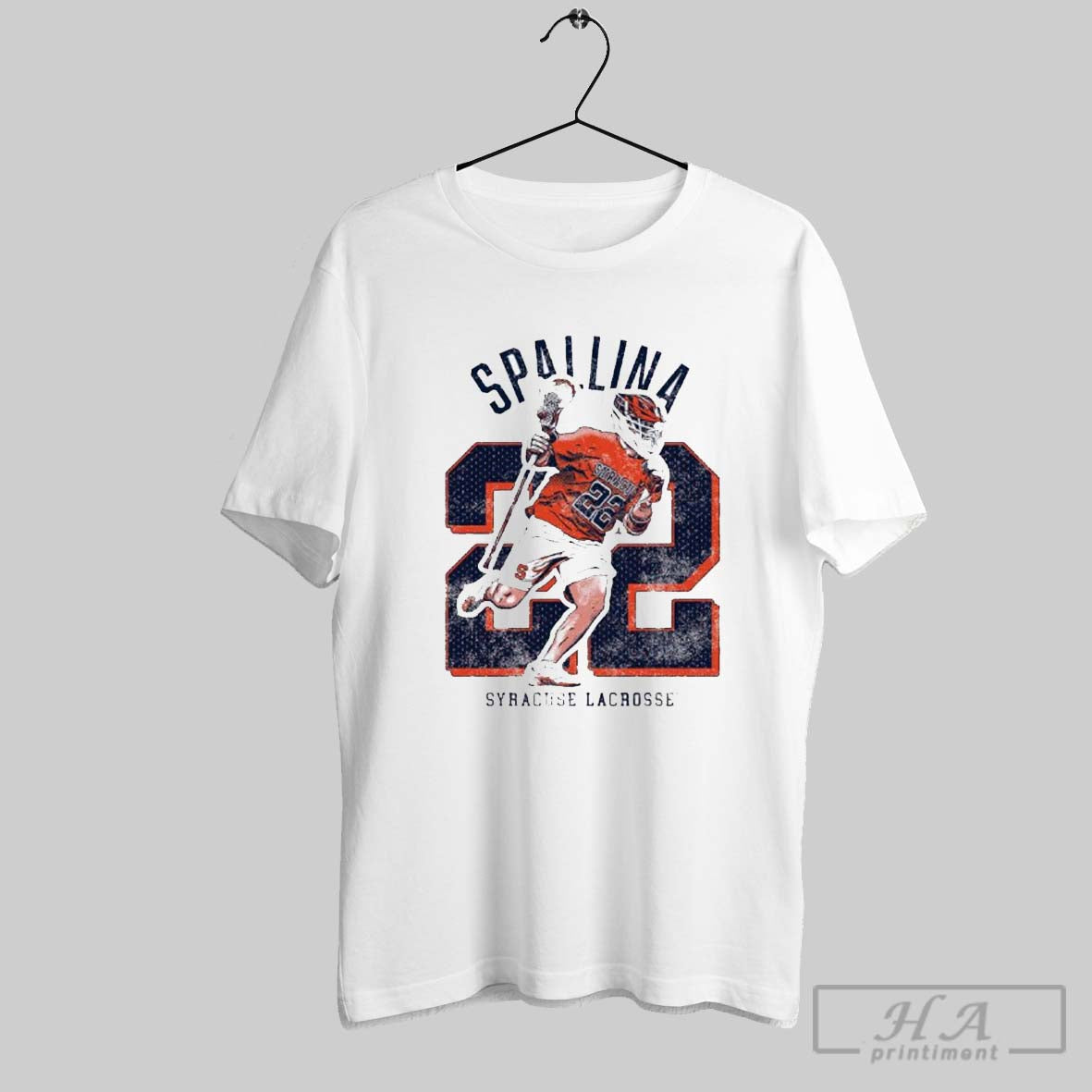 Syracuse Orange Lacrosse Joey Spallina 22 Shirt