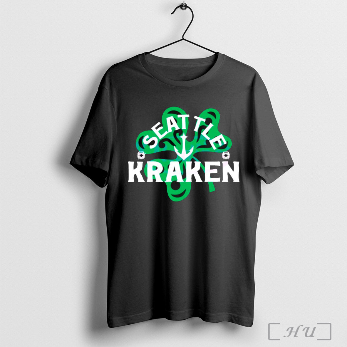 Seattle Kraken St Patricks Day Shamrock Shirt Sweatshirt
