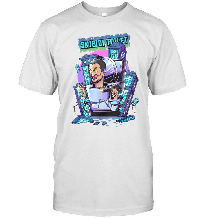 Skibidi Toilet Miami Dafuqboom Shirt