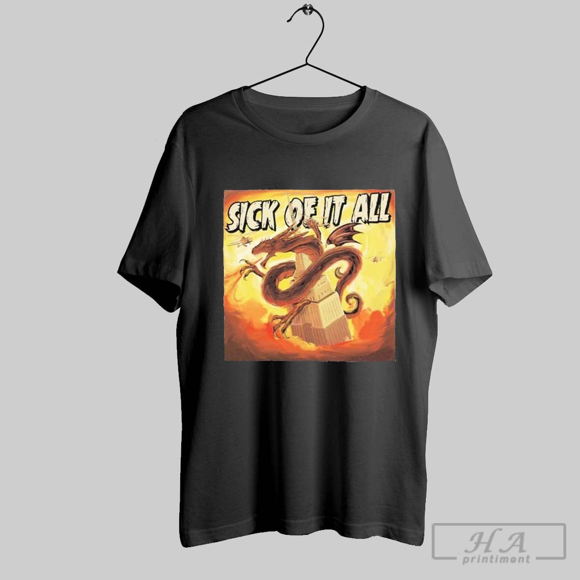 Sick Of It All Wake The Sleeping Dragon Shirts