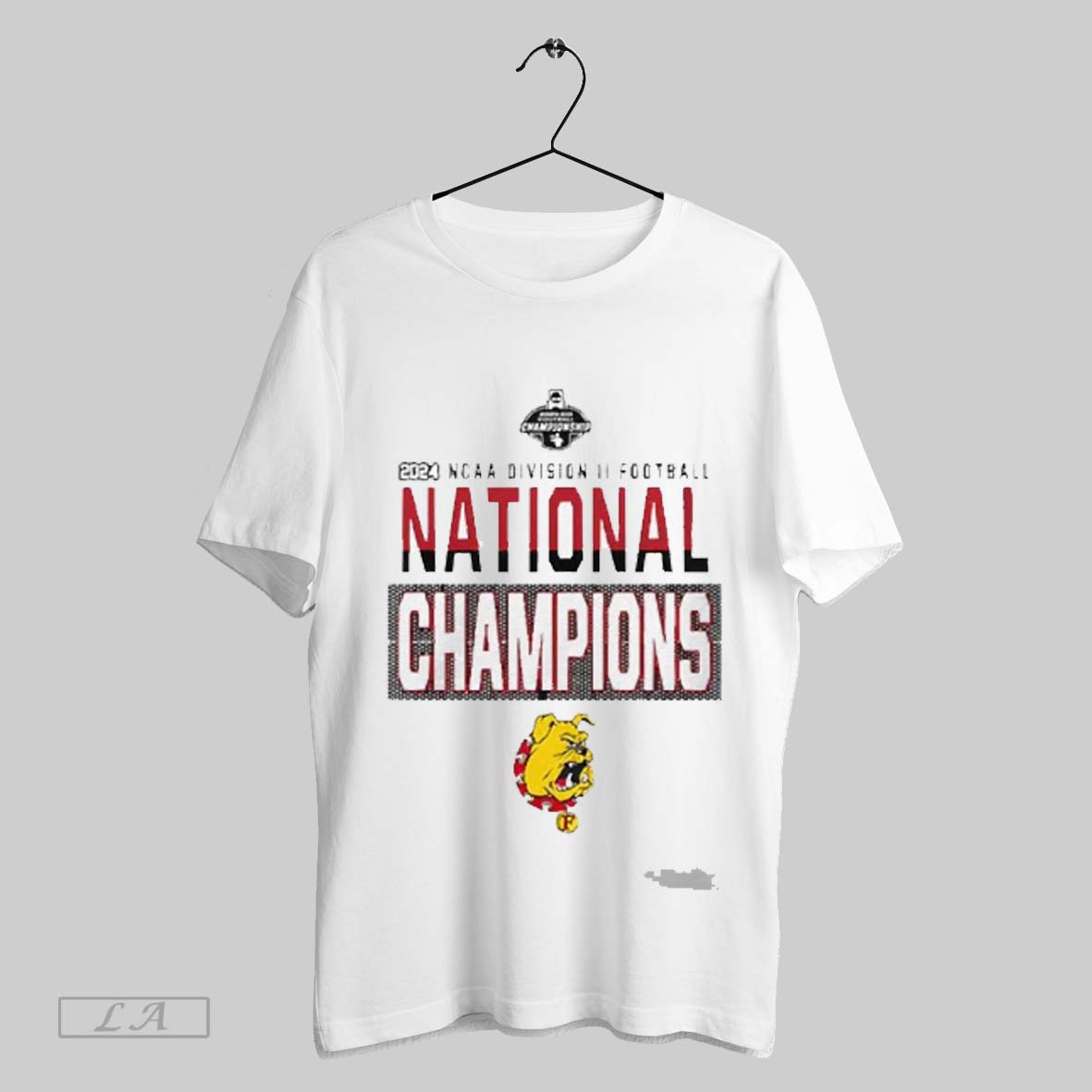 Premium Ncaa Ferris State Bulldogs Football National Champions 2024 Division Ii Football Vintage T Shirts