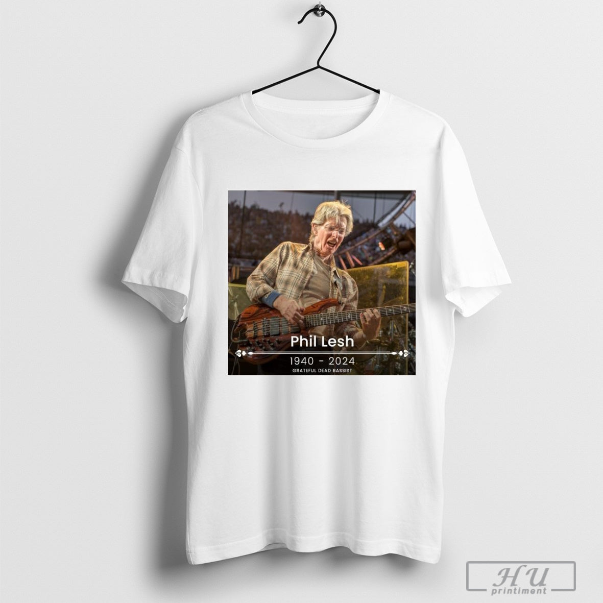 Rest In Peace Grateful Dead influential bassist Phil Lesh 1940-2024 T-shirt