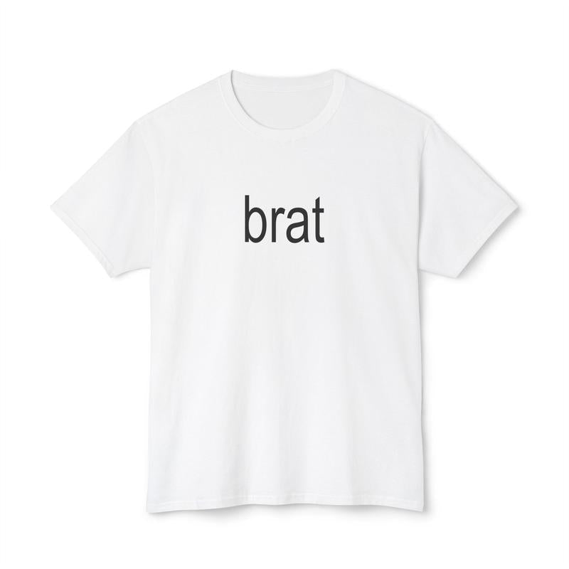 Charlii XCX Brat HD Cotton Tee Shirt Album Merch T-Shirt Cotton Sweatshirt, Hoodie, Comfort Colors