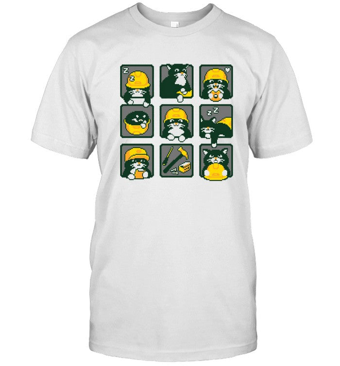 Construction Cats by Cats with Jobs Tee shirt