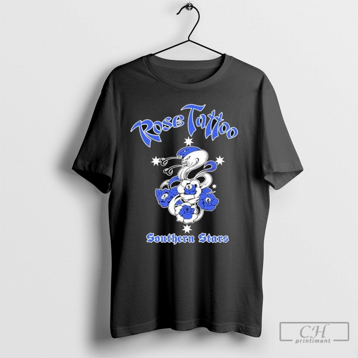 Rose Tattoo Southern Stars Snakes T Shirt