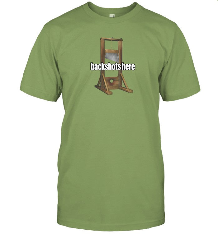 Backshots Here t-shirt, hoodie, tank top, sweater and long sleeve t-shirt
