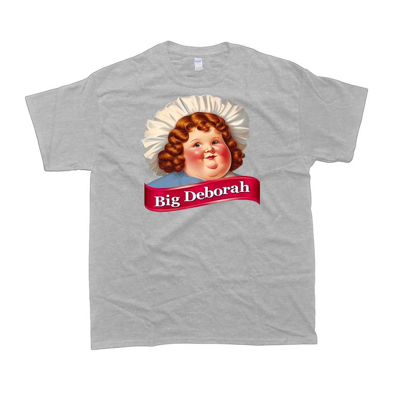 Big Deborah Shirt, Full Color, Free Ship Comfort Top Womenswear Love Women Lady Streetwear