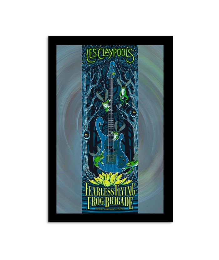 Les Claypoolâ€™s Fearless Flying Frog Brigade 6172023 Saenger Theatre New Orleans Los Angeles Poster