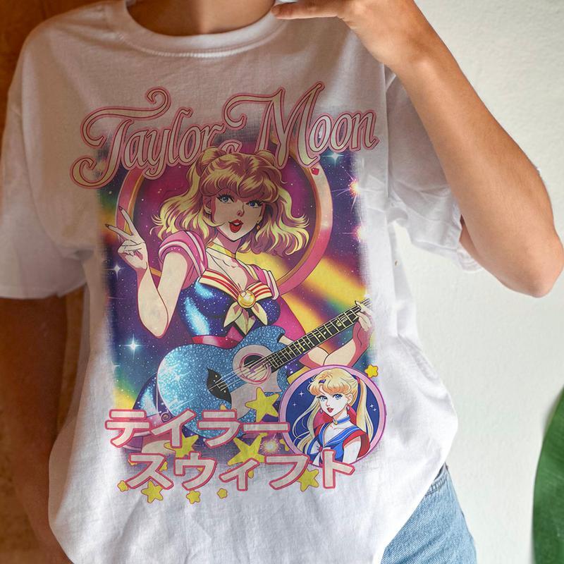 TL Moon Shirt, Crewneck, Classic, Collar
