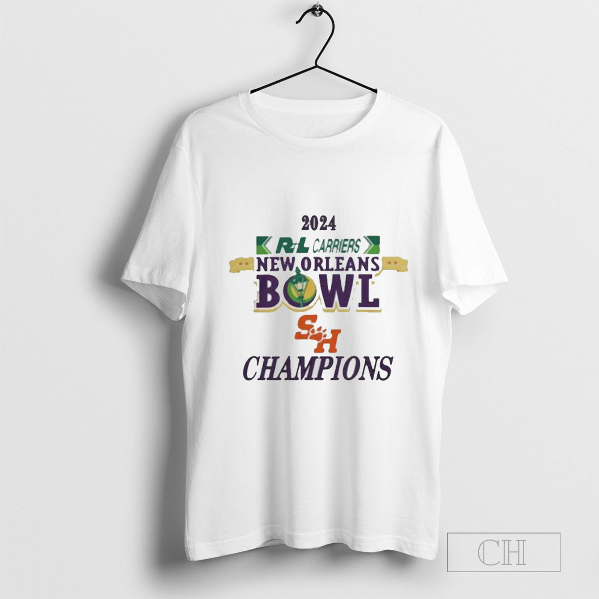 Sam Houston Bearkats 2024 Rl Carriers New Orleans Bowl Champions Shirt