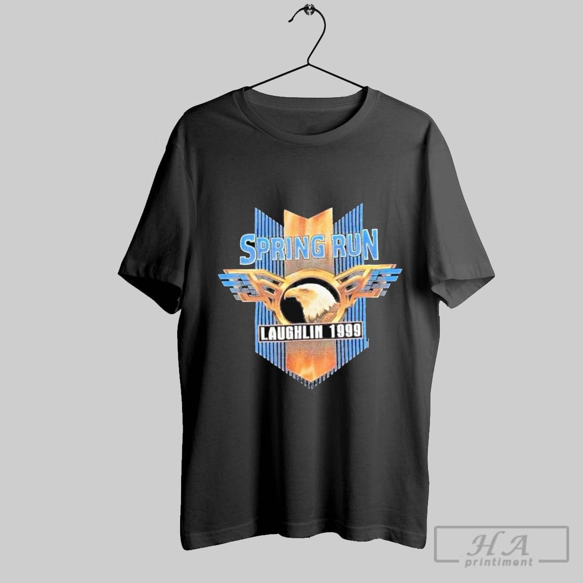 Premium Spring Run Laughlin 1999 Bike Week Laughlin Nevada Vintage T Shirt
