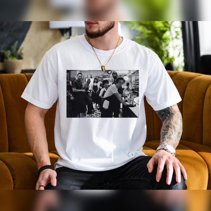 The Bear TV Show Shirt, Unisex White Grey or Black T-Shirt of The Bear Television Series at The Beef of Chicagoland on FX, Jeremy Allen