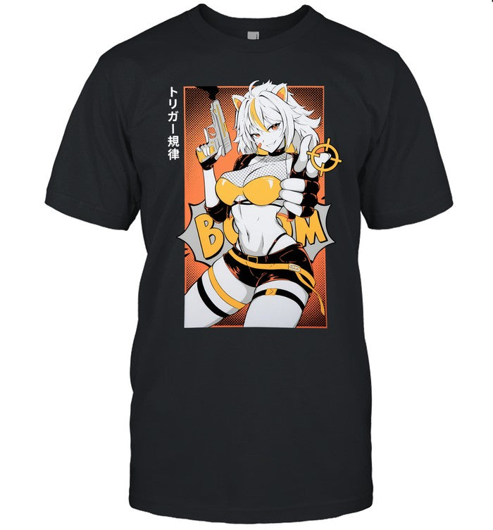 Supps Waifu Fingerbang Black T Shirt