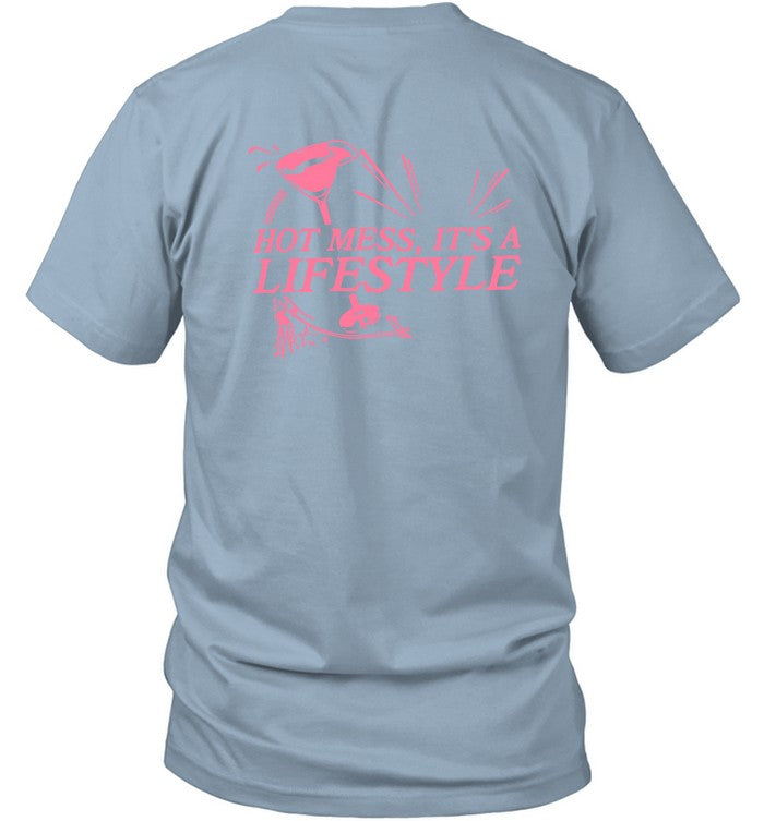 T-Shirt Unwell Hot Mess, It's A Lifestyle Limited