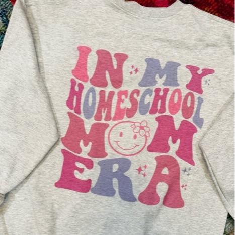 Homeschool mom Era Sweatshirt