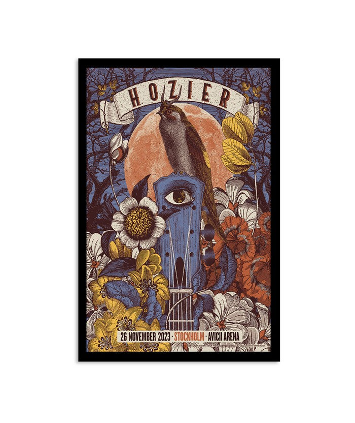 Hozier November 26, 2023 Stockholm, Avicii Arena Poster