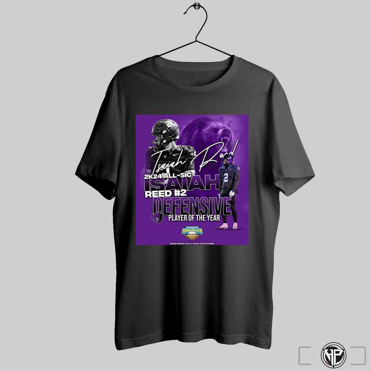 Rocky Mountain Quarterback 2k24 Isaiah Reed All Sic Defensive Player Of The Year Famous Idaho Potato Bowl Signature Poster T Shirt Trendy Sweatshirt