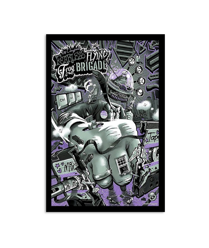 Les Claypoolâ€™s Fearless Flying Frog Brigade 722023 Chicago Illinois Poster