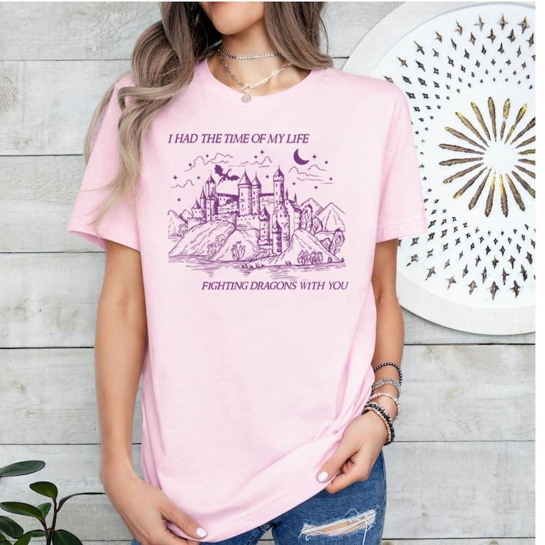Long Live TshirtSweatshirtHoodie, Song Lyrics Fan Merch, Fantasy Dragon Crewneck Tshirt, All the Magic we Made Sweatshirt, Fighting Dragons With You S