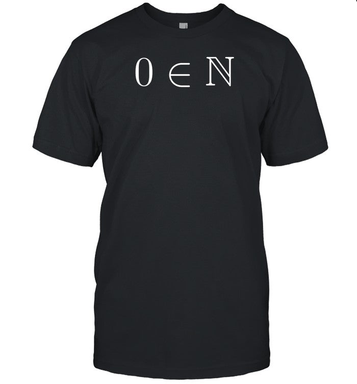 0 âˆˆ N Math Shirt