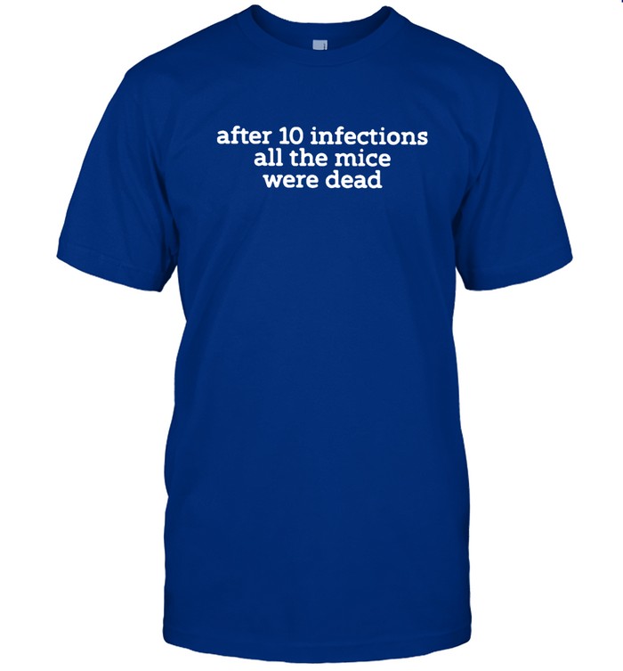 Limited After 10 Infections All The Mice Were Dead Shirt