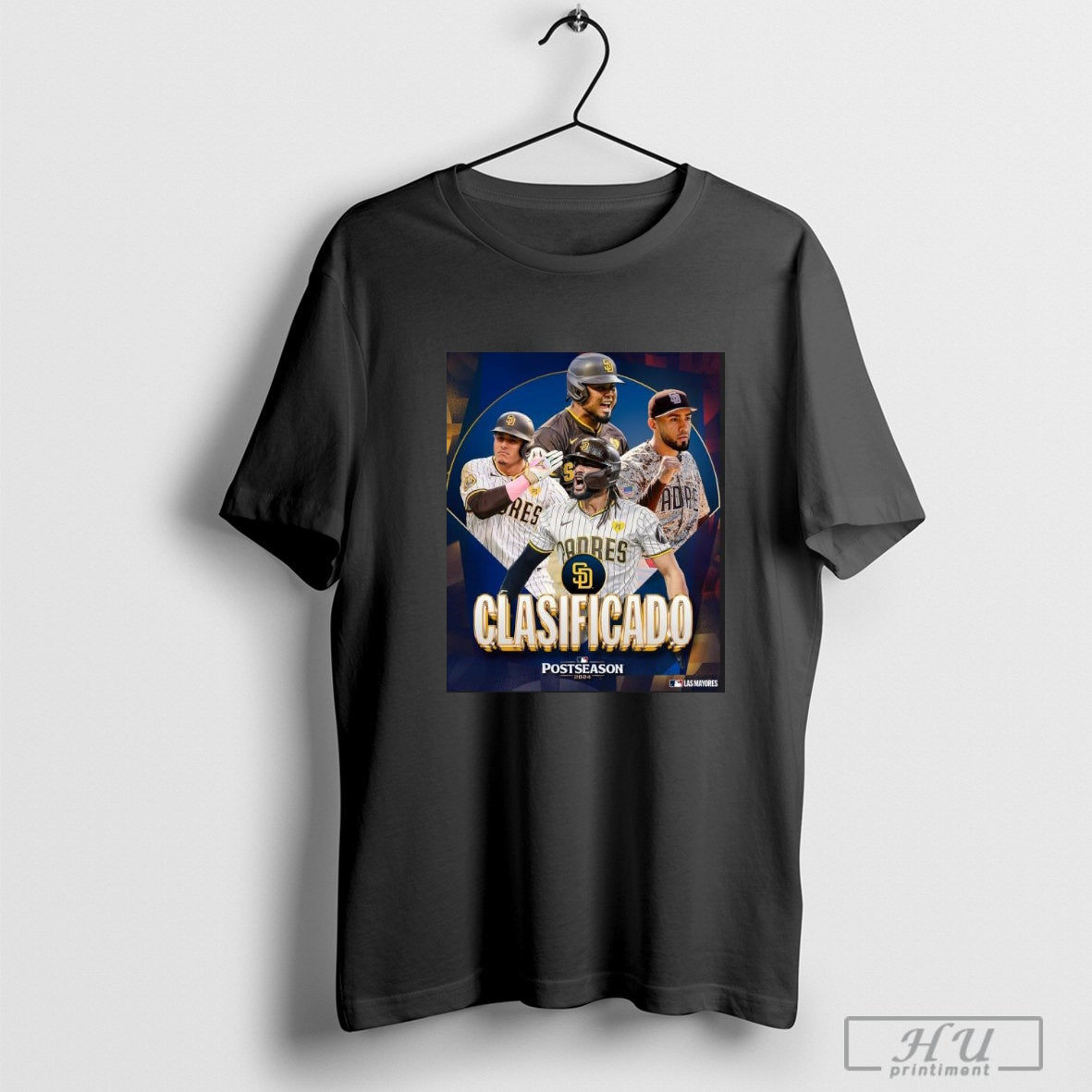 San Diego Padres Postseason 2024 October Ready Signatures Shirt