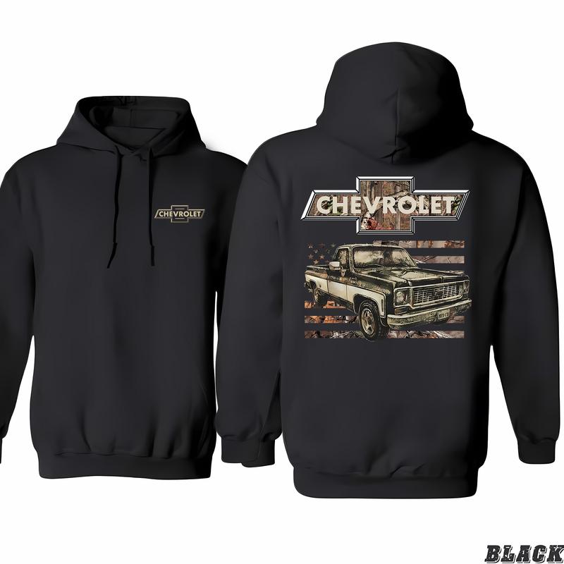 Chevrolet - 73 Camo Flag T-shirt Hoodie, High Performance Apparel, Gender Fluid Fashion, Classic Cotton, Menswear Unisex, Unisex