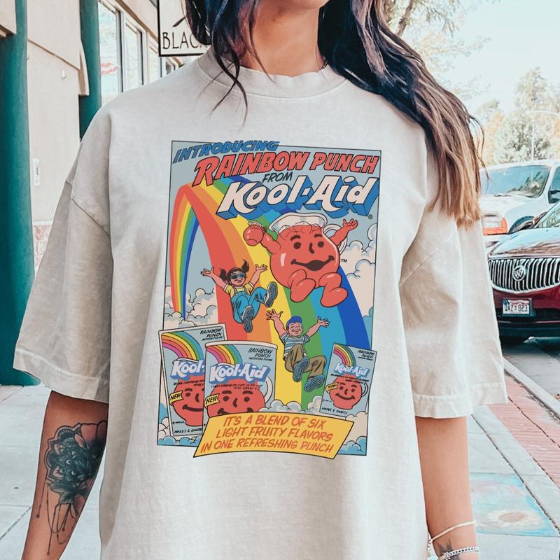 Kool Aid '84 Shirt Funny Shirt, Graphic Shirt, Cute Graphic Tee, Vintage Shirt, Retro Kool Aid Shirt, Viral Shirt, Gift For Her, Unisex T-Shirt, Gifts