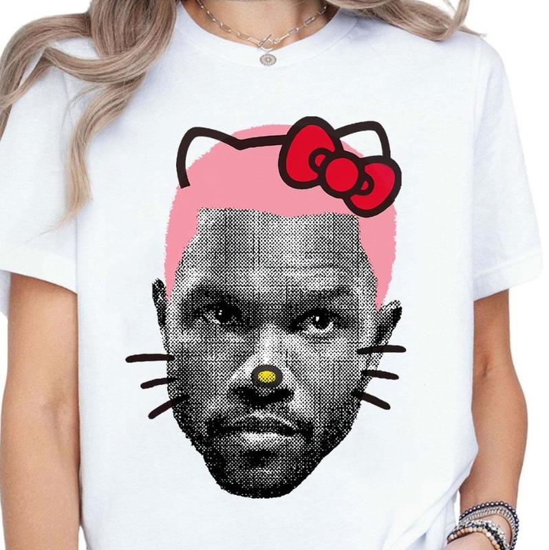 Frank Kitty T-shirt Unisex Heavy Cotton Tee by Gildan 5000 with Classic Fit and Crew Neck