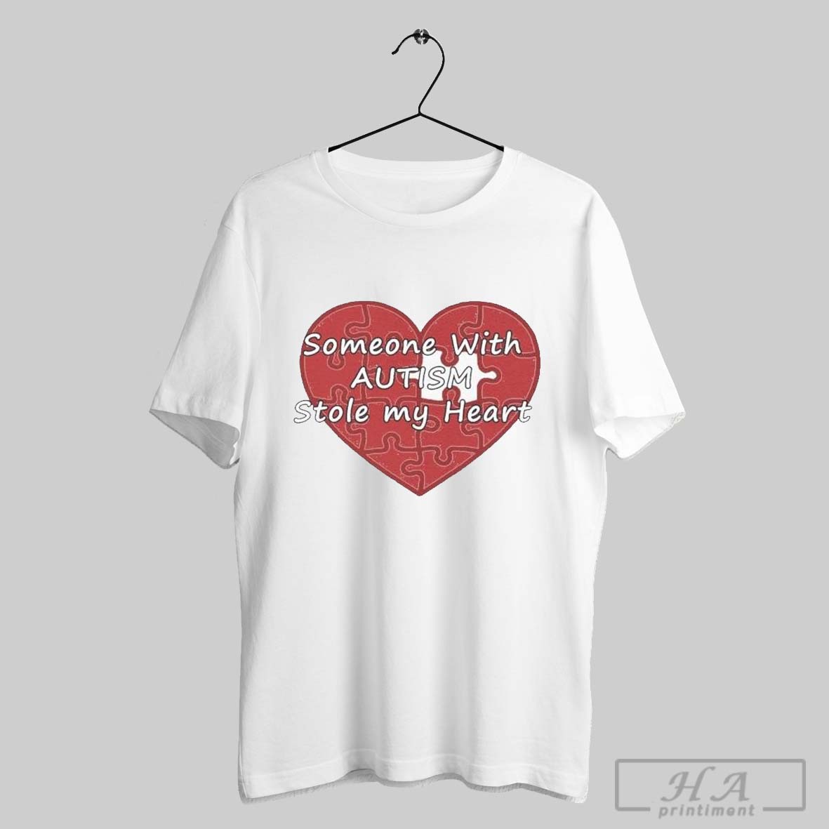 Someone With Autism Stole My Heart T Shirts