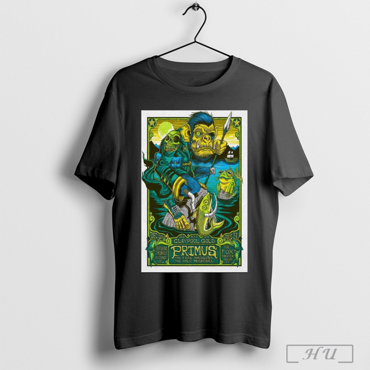 Poster Primus Nye Shows Fox Theater On Dec 30 31 2024 T Shirt
