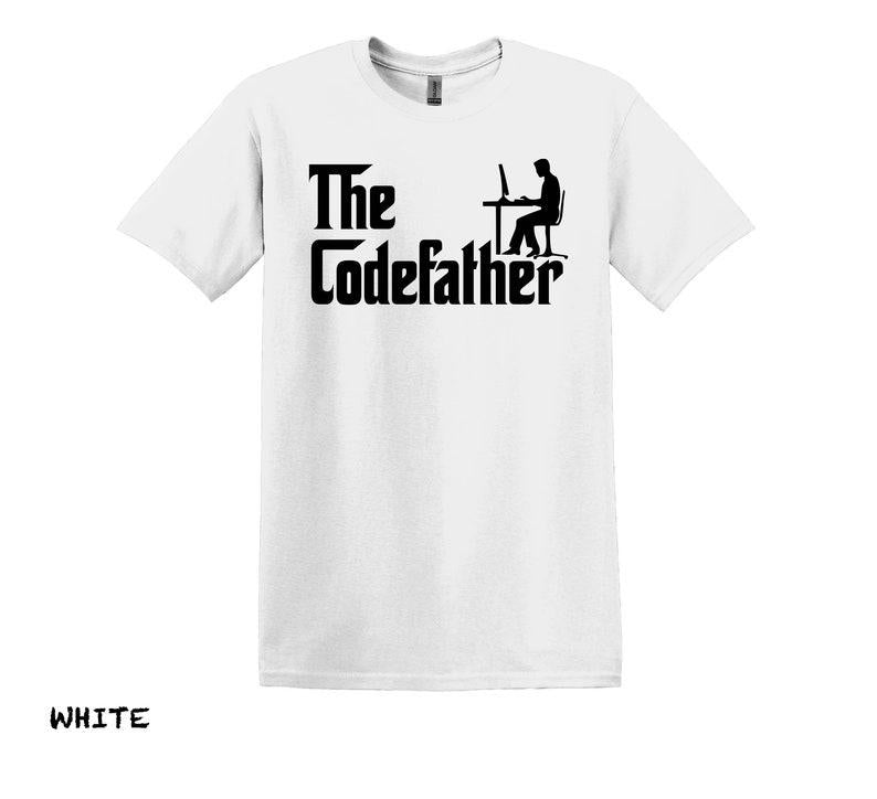 Coding Shirt, The Codefather T-shirt, Programmers Shirt, Coder Shirt, Software Engineer Shirt, Computer Shirt, Software Developer Shirt, screwdriver s